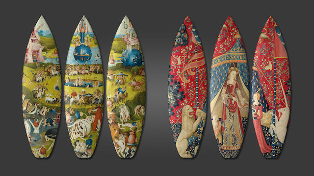 Расцвет Ренессанса: серфы с шедеврами эпохи Возрождения