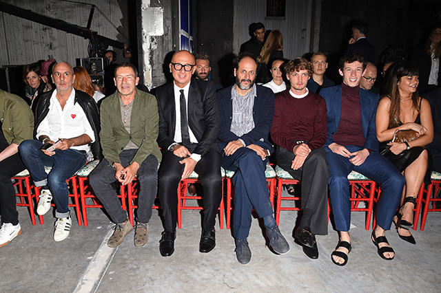 Гости показа Gucci, весна-лето 2016