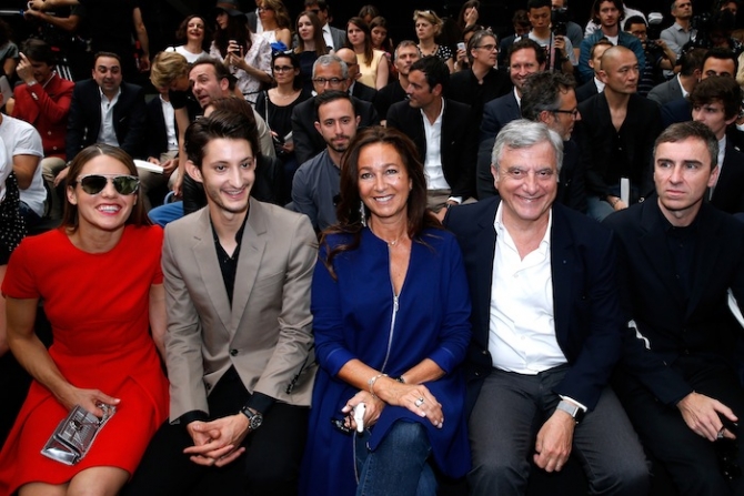 Гости показа Dior Homme, весна-лето 2016