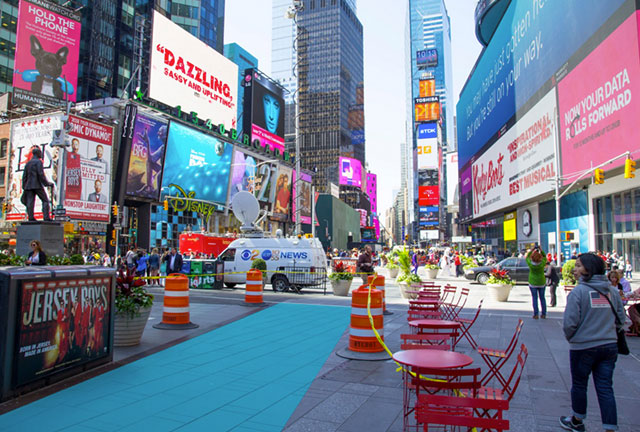 Повсеместная урбанизация: Таймс-сквер поделят на зоны