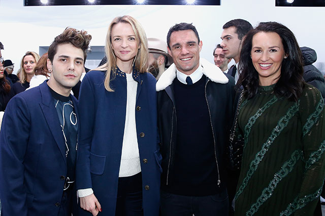 Гости показа Louis Vuitton в Париже