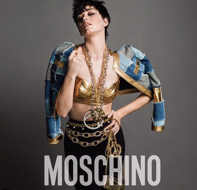 Кэти Перри появилась в рекламной кампании Moschino