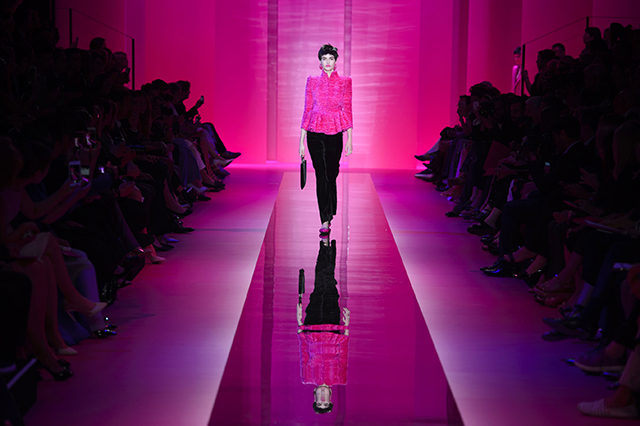 Неделя высокой моды в Париже: Armani Privé, осень 2015