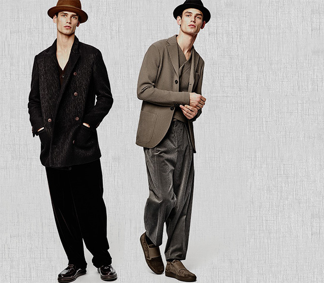 Прямая трансляция мужского показа Giorgio Armani, осень-зима 2016