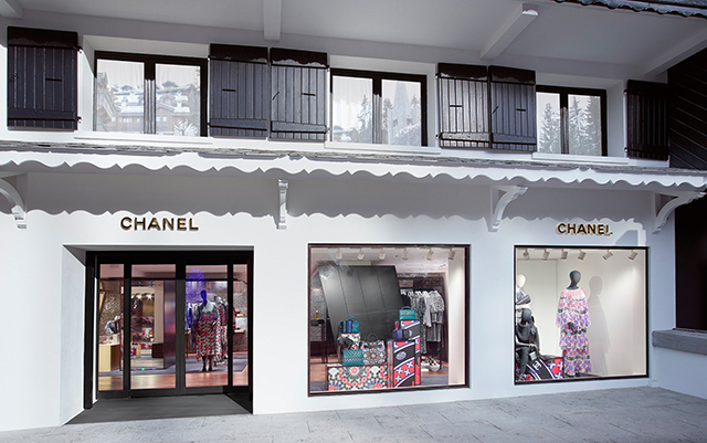 Открытие эфемерного бутика Chanel в Куршевеле