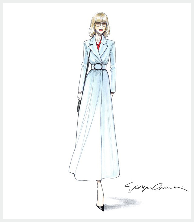 Джорджо Армани придумал костюмы для Джессики Честейн