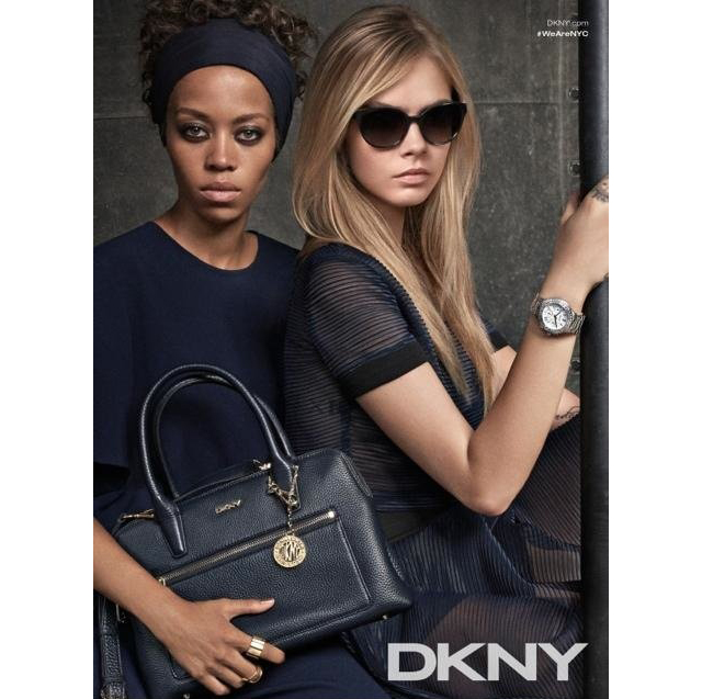 Кара и Ко в рекламной кампании DKNY, resort 2015