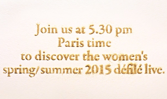 Прямая трансляция показа Hermès, весна-лето 2015