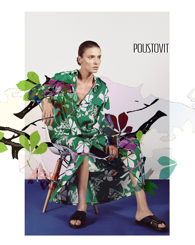 Рекламная кампания Poustovit, весна-лето 2015