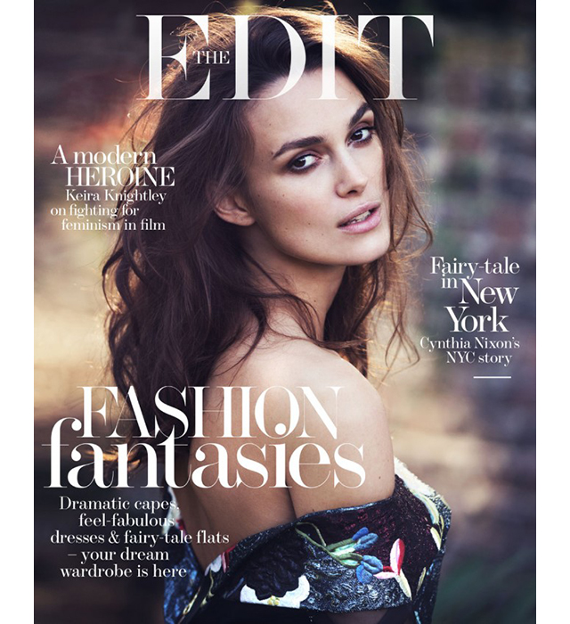 Кира Найтли в съемке журнала The Edit