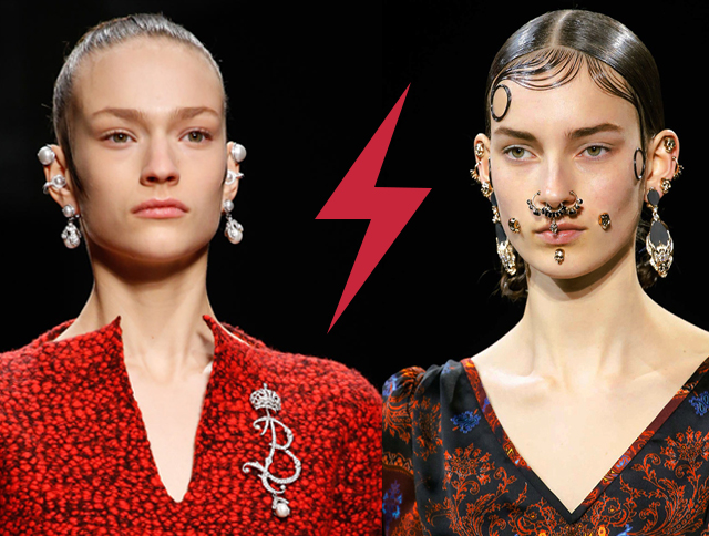 Голосование: симметричные серьги Balenciaga VS Givenchy
