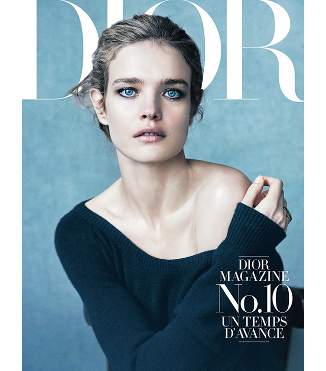 Наталья Водянова вновь украсила обложку Dior Magazine