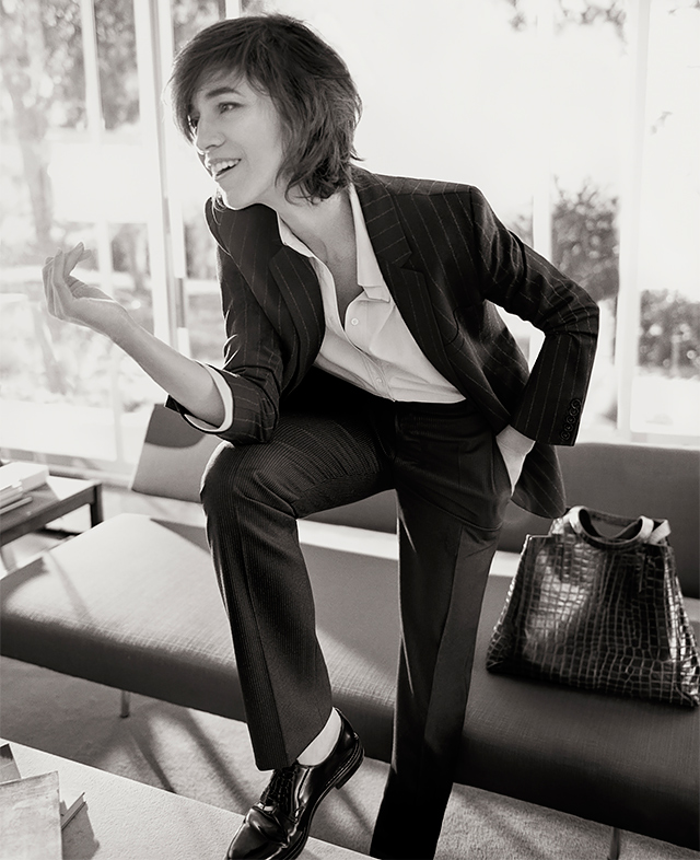 Первый взгляд: Шарлотта Генсбур в осенней кампании Gerard Darel