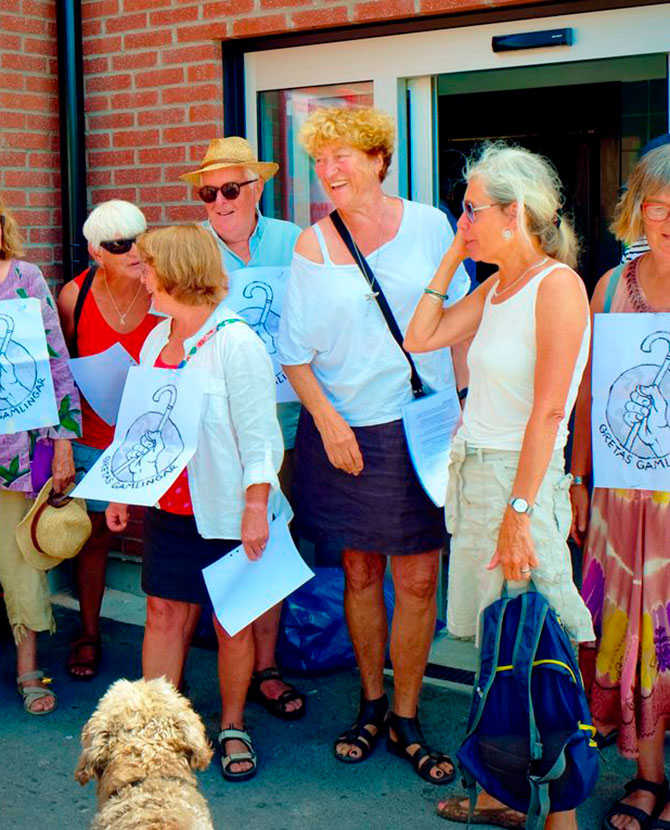 В Швеции появилась группа активистов «Старики Греты»