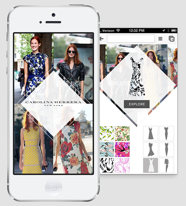 В Carolina Herrera запускают свое мобильное приложение