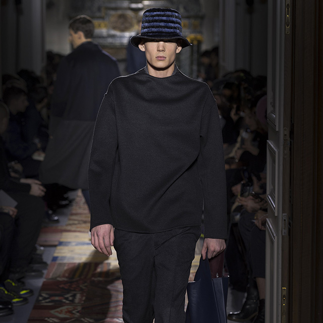 Неделя мужской моды в Париже: показ Valentino, осень-зима 2014