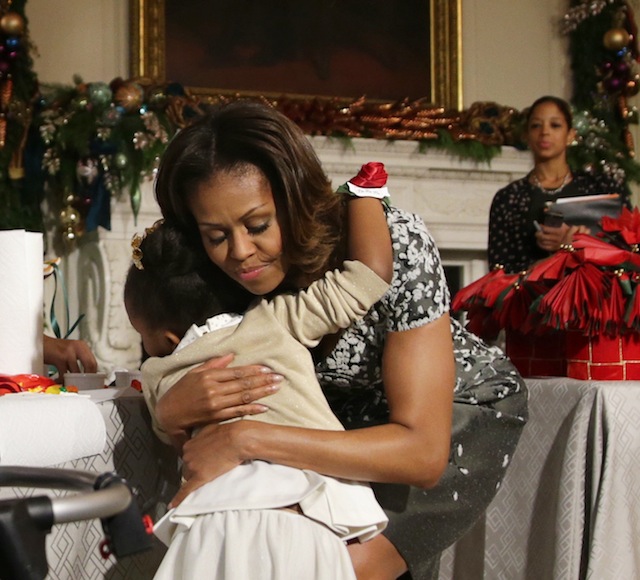 Рождественская экскурсия по Белому дому с Мишель Обама