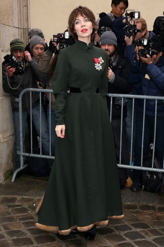 Неделя высокой моды в Париже: гости показа Christian Dior
