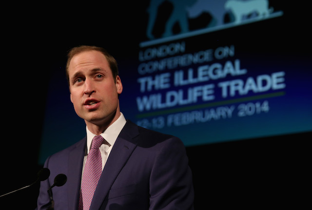 Британские монархи на форуме Illegal Wildlife Trade в Лондоне