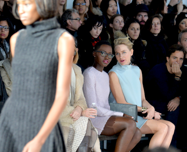 Гости показа Calvin Klein Collection и Marc Jacobs, осень-зима 2014