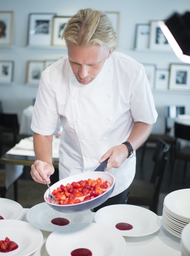 Кулинарные гастроли шеф-повара Гари Робинсона в Vogue Cafe