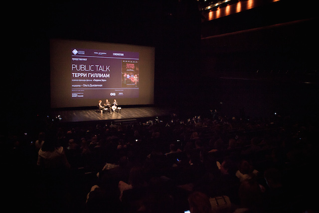 Терри Гиллиам представил драму \"Теорема Зеро\" в Москве