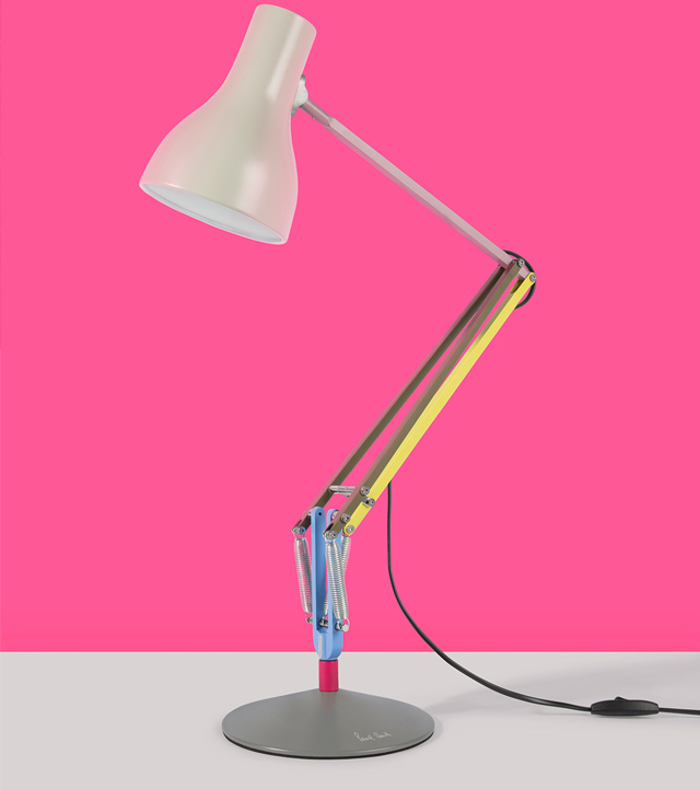 Новая жизнь настольной лампы Anglepoise Type75 от Пола Смита
