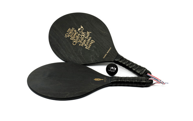 Ракетки для пляжного тенниса от Isabel Marant и Heritage Paris