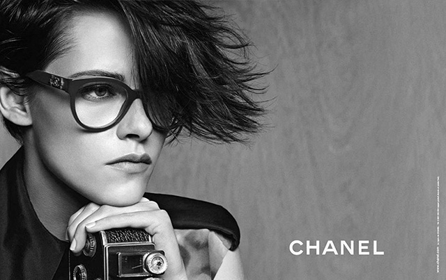 Кристен Стюарт в рекламной кампании Chanel Eyewear Spring 2015