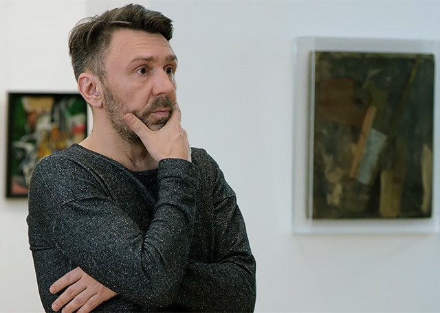Сергей Шнуров в новой рекламной кампании Третьяковской галереи