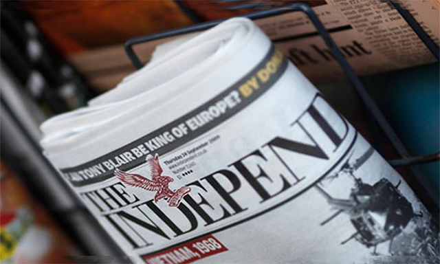 Газета The Independent перестанет выходить в печатной версии