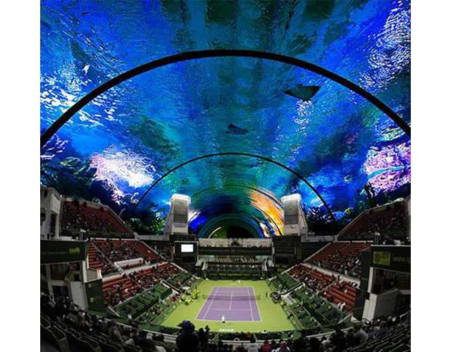 В Дубае построят теннисные корты под водой