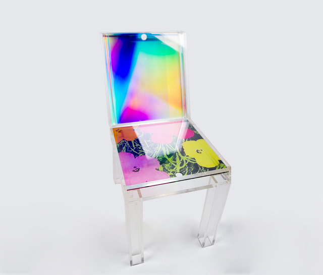 Как фильтры в Instagram: стул Layer со сменным дизайном