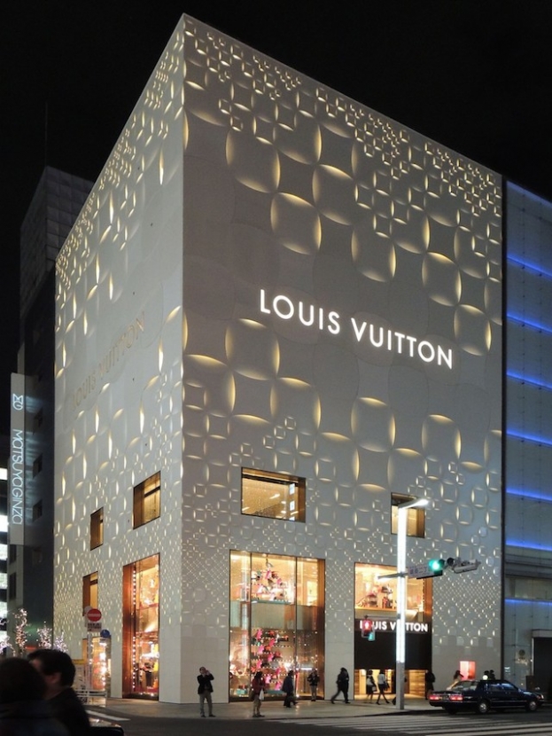 Студия Jun Aoki представила фасад токийского Louis Vuitton