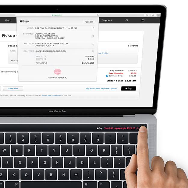 Новый MacBook Pro будет с сенсорным экраном и Touch-ID