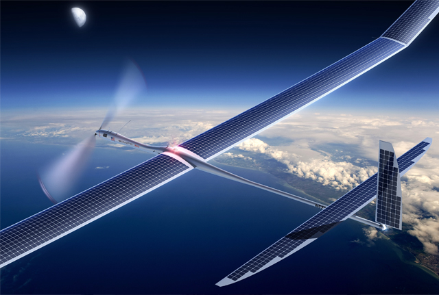Первый дрон Facebook размером с \"Боинг-747\" появится в 2015 году