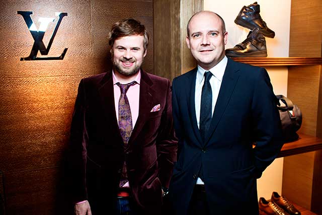 Открытие галереи мужской обуви Louis Vuitton в ЦУМе