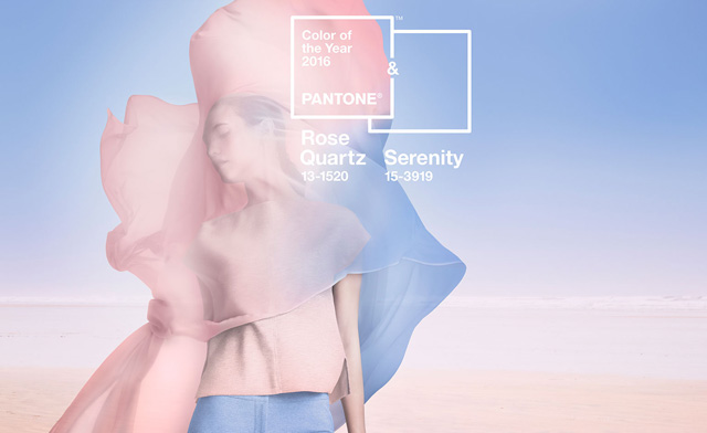 Знакомьтесь: \"Розовый кварц\" и \"Безмятежность\" — два главных цвета 2016 года по версии Pantone