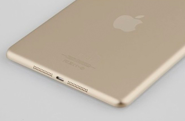 Apple представят в октябре золотой iPad