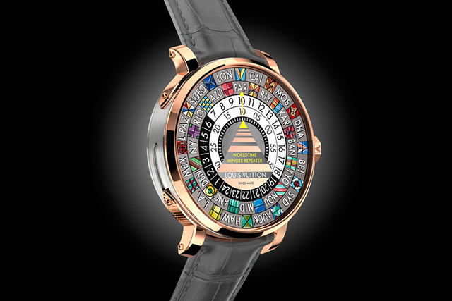 Яркая натура: Louis Vuitton представили часы с функцией мирового времени