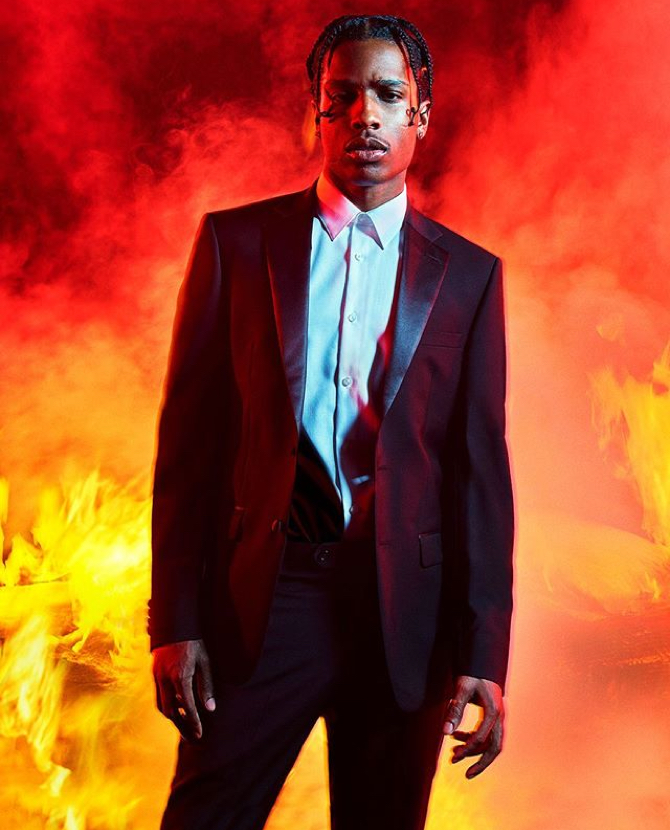 Calvin Klein поддержал рэпера A$AP Rocky