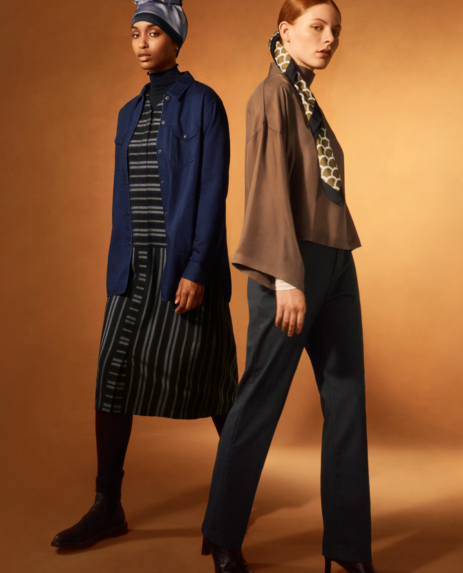 Uniqlo и Хана Таджима представили осенне-зимнюю коллекцию «скромной» одежды