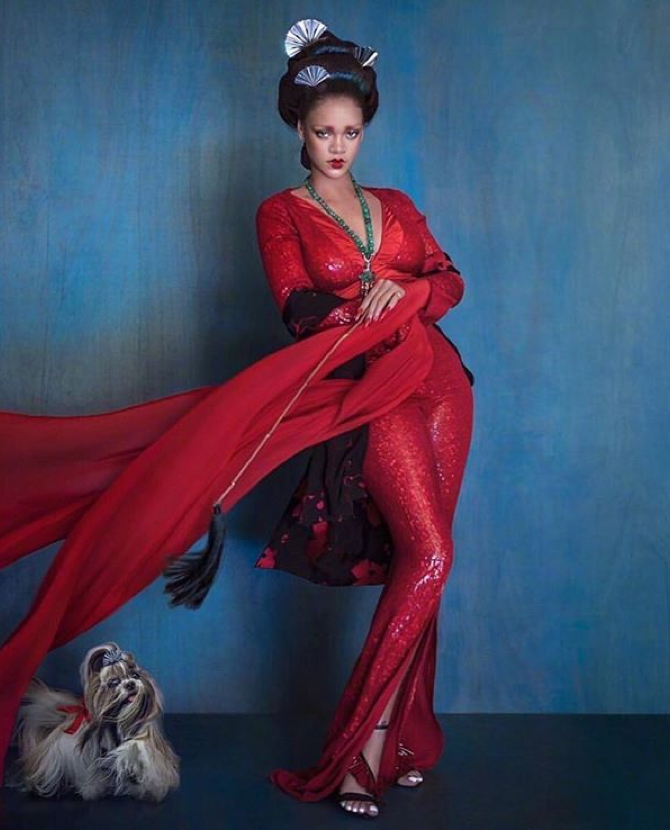 Рианну обвинили в культурной апроприации из-за обложки Harper's Bazaar China
