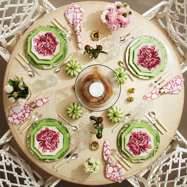 Oscar de la Renta выпустят интерьерную коллекцию с природными мотивами