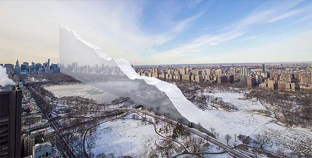 Зимние Олимпийские игры в центре Нью-Йорка