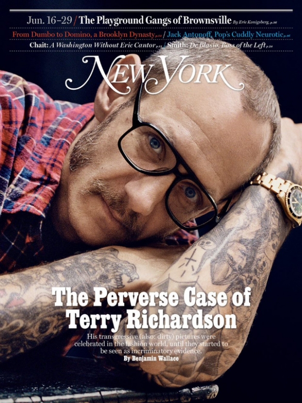 Терри Ричардсон на обложке New York Magazine