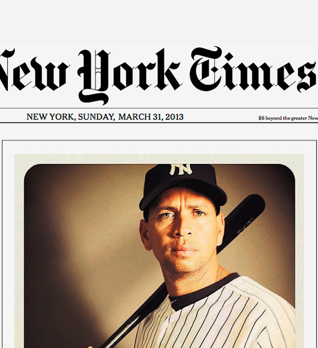 Instagram-фото на первой полосе NY Times