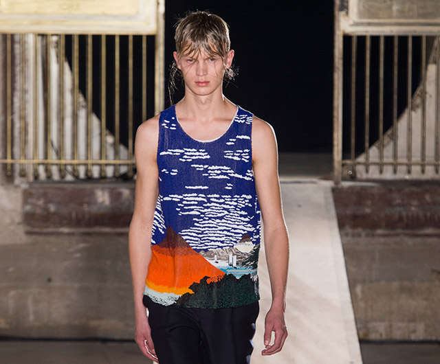 Неделя мужской моды в Париже: Raf Simons, весна-лето 2015