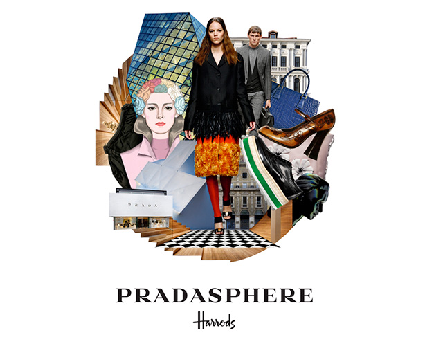 Pradasphere в Harrods: первые кадры выставки