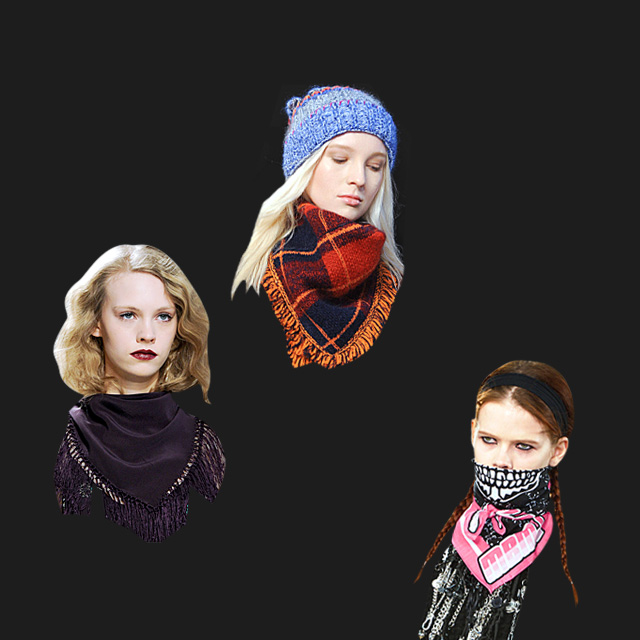 На заметку: самый модный способ завязывать платок